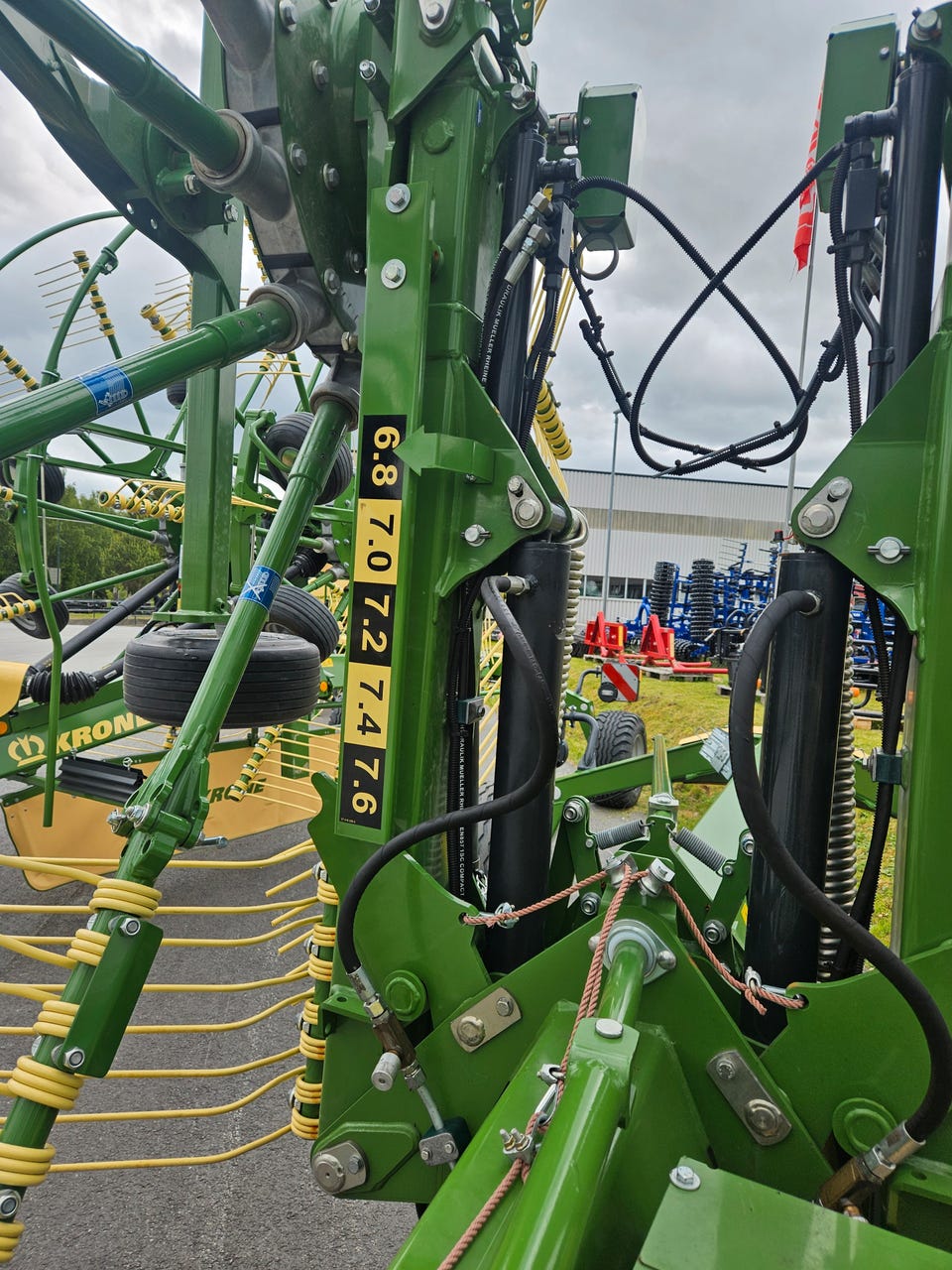Krone Swadro TC 760 samlerive 2025 – bilde 4 av 5