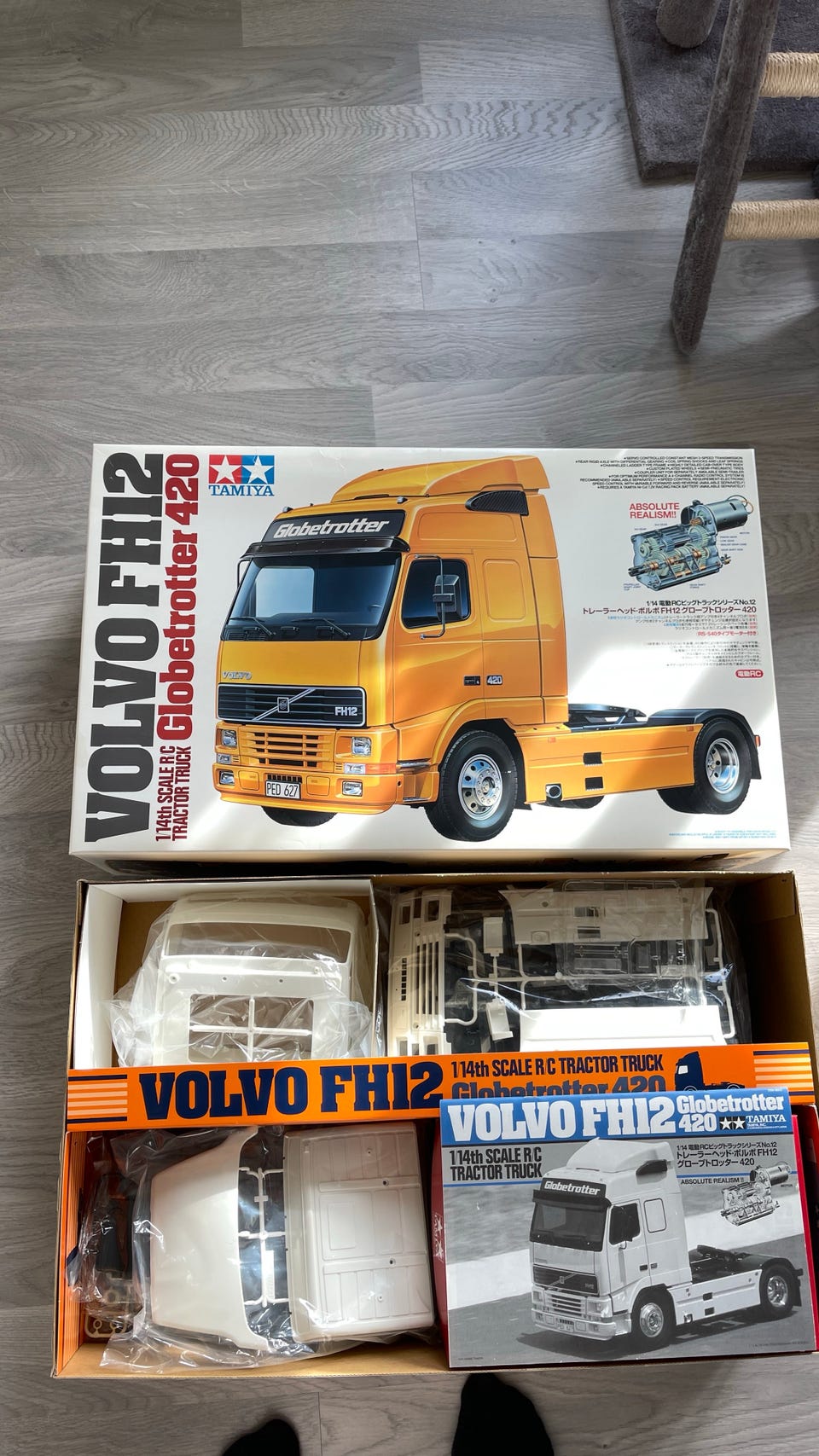 Tamiya Volvo Fh12 Globetrotter 420 タミヤ VOLVO FH12プロポ 1/14
