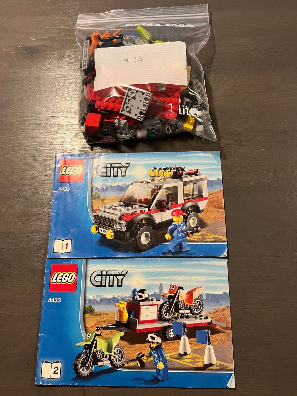 Lego Dirt Bike Trailer LEGO 60356 Bear Stunt Bike 5702017416182