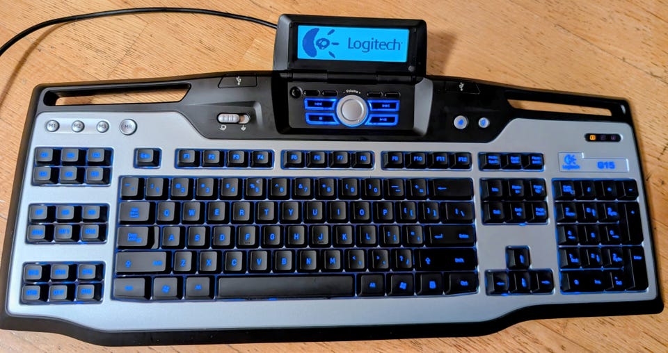 G15 Gaming Keyboard Teclado Logitech G15 Logitech G15 Gaming