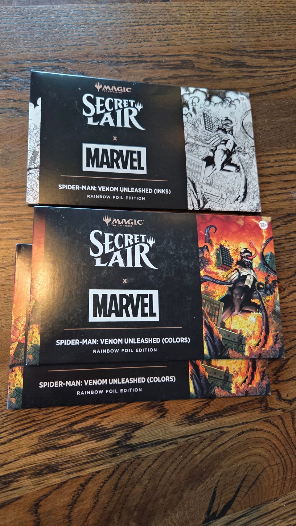 1 av 3 Solgt!) MTG Secret Lair x Spider-Man: Venom Unleashed
