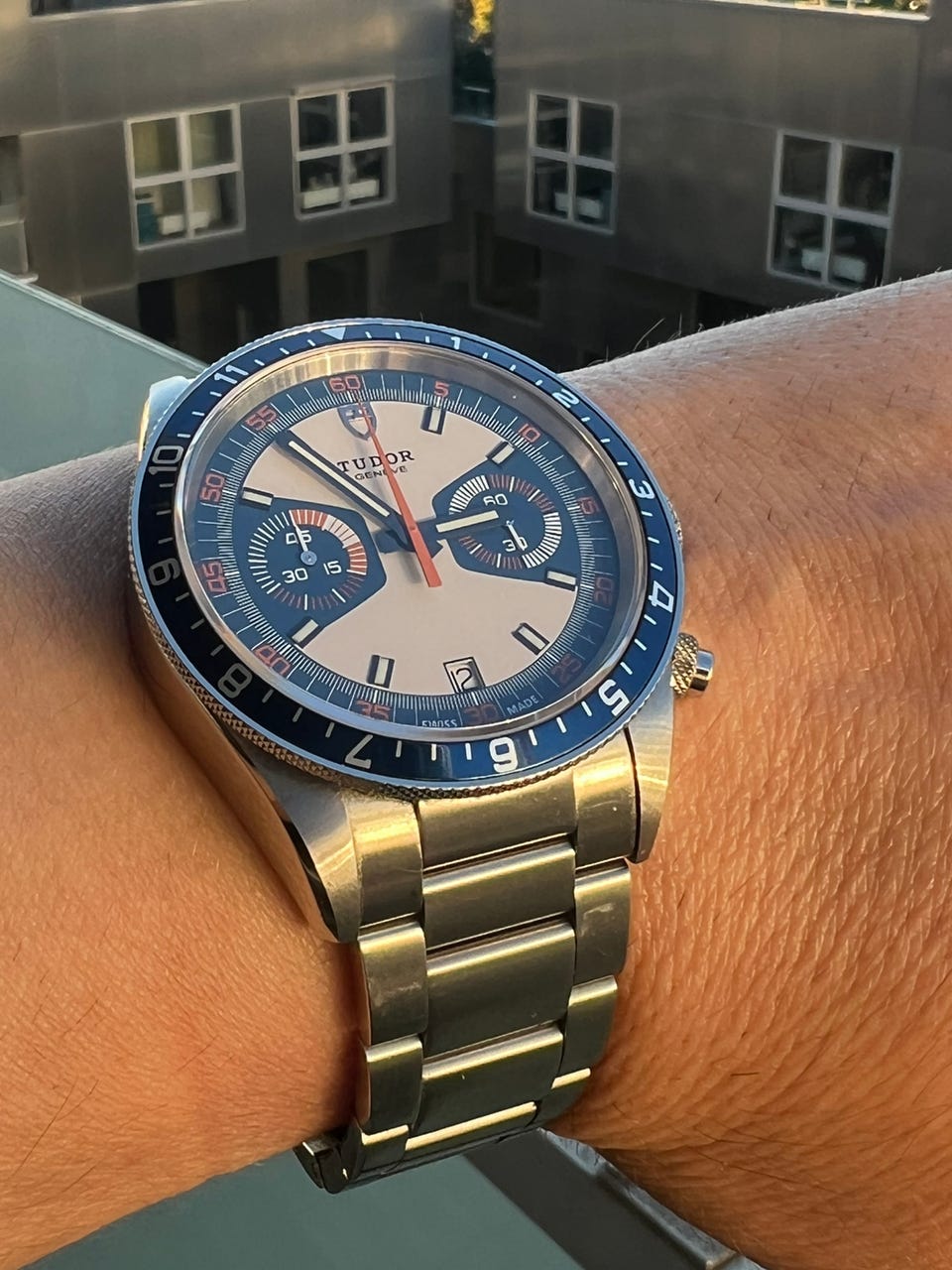 Tudor heritage chrono blue Monte Carlo 2022 FINN-torget