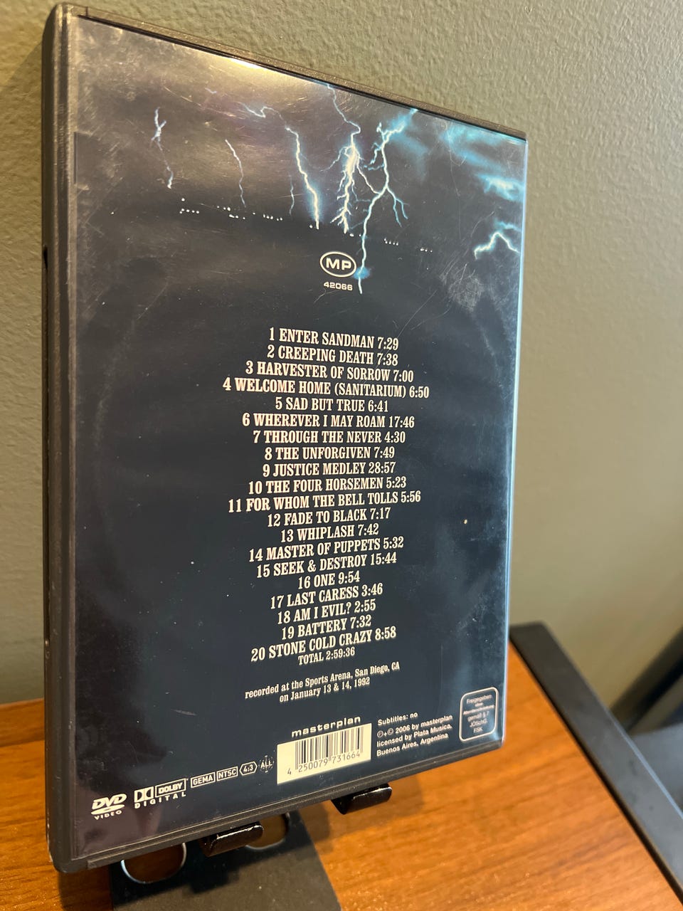 Metallica: Live at San Diego (DVD) | FINN-torget