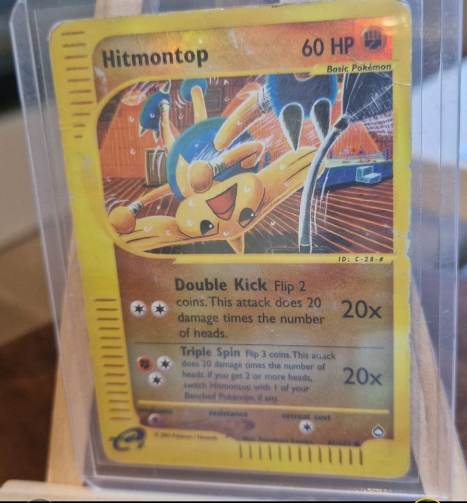 Hitmontop [Reverse Holo] #82 Pokemon Aquapolis FINN-torget