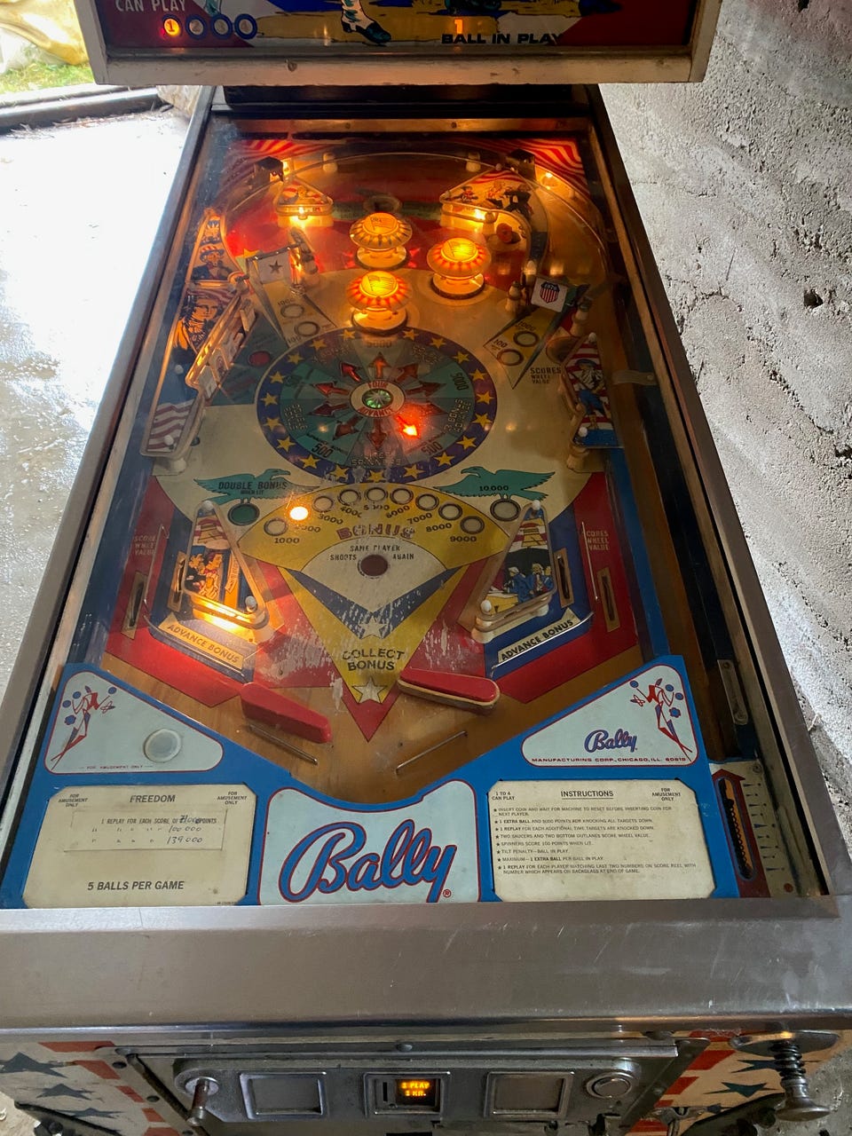 BALLY FREEDOM Flipperspill FINN-torget