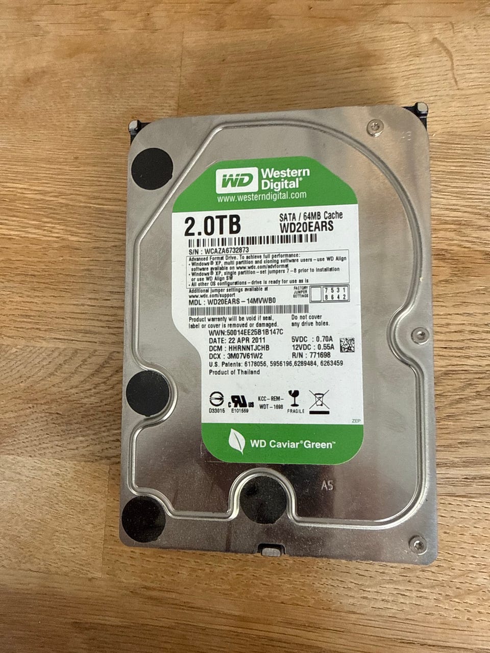 Green 2tb Wd Caviar Green Western Digital WD Caviar Green 2TB