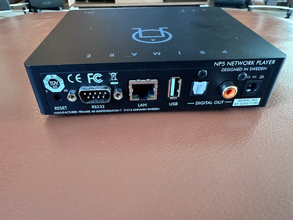 SWEDEN製、新品同様NP5 MK2ストリーマー(Apple Music等） SWEDEN製、新品同様NP5 MK2ストリーマー(Apple Music等） - メルカリ