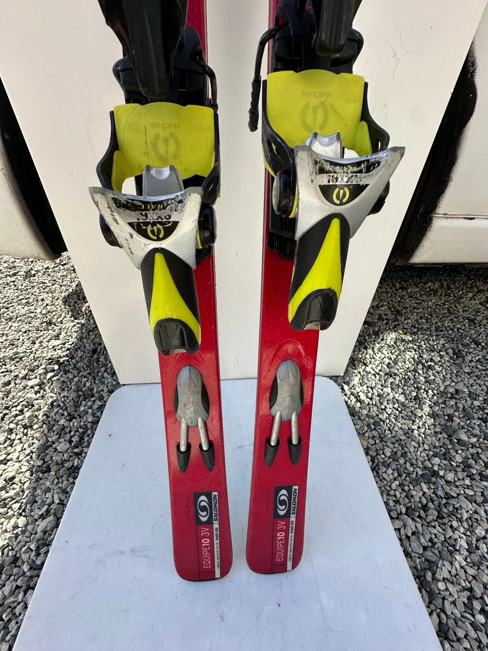 SALOMON SKI EQUIPE 10３V L160 Salomon Equipe 10 3V Race 165cm Slalom Race Skis + Salomon