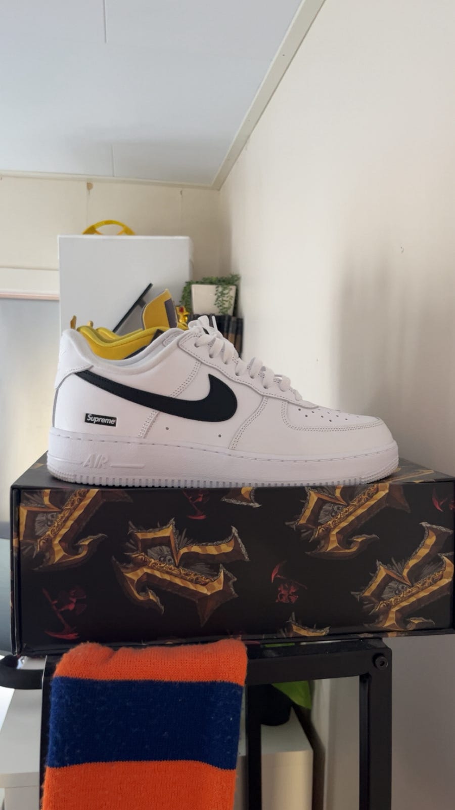 Supreme Air Force Nba Outfit Supreme X NBA X Nike Air Force White