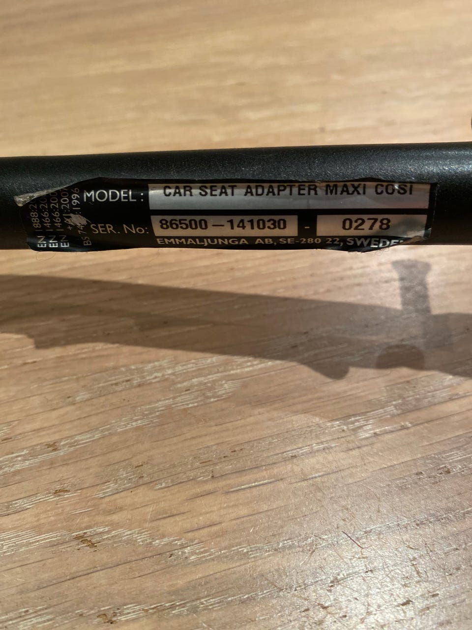 Bilstol adapter Maxi-Cosi til Emmaljunga FINN-torget