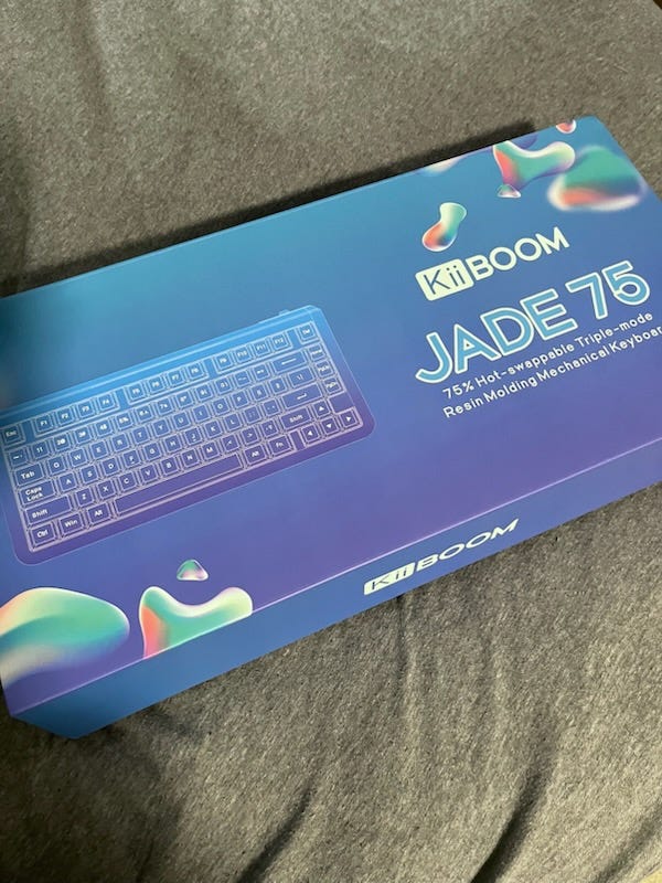 kiiboom jade 75 (White) サイドプリント Amazon | KiiBOOM Jade75 75