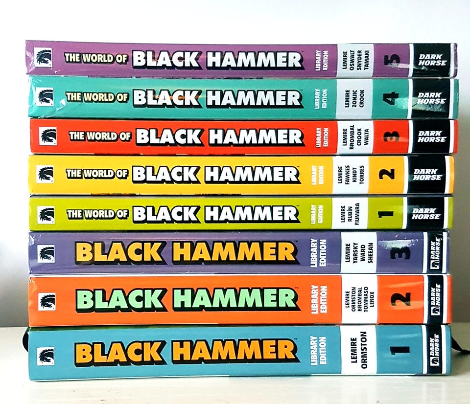 Black Hammer & The World of Black Hammer Library Editions