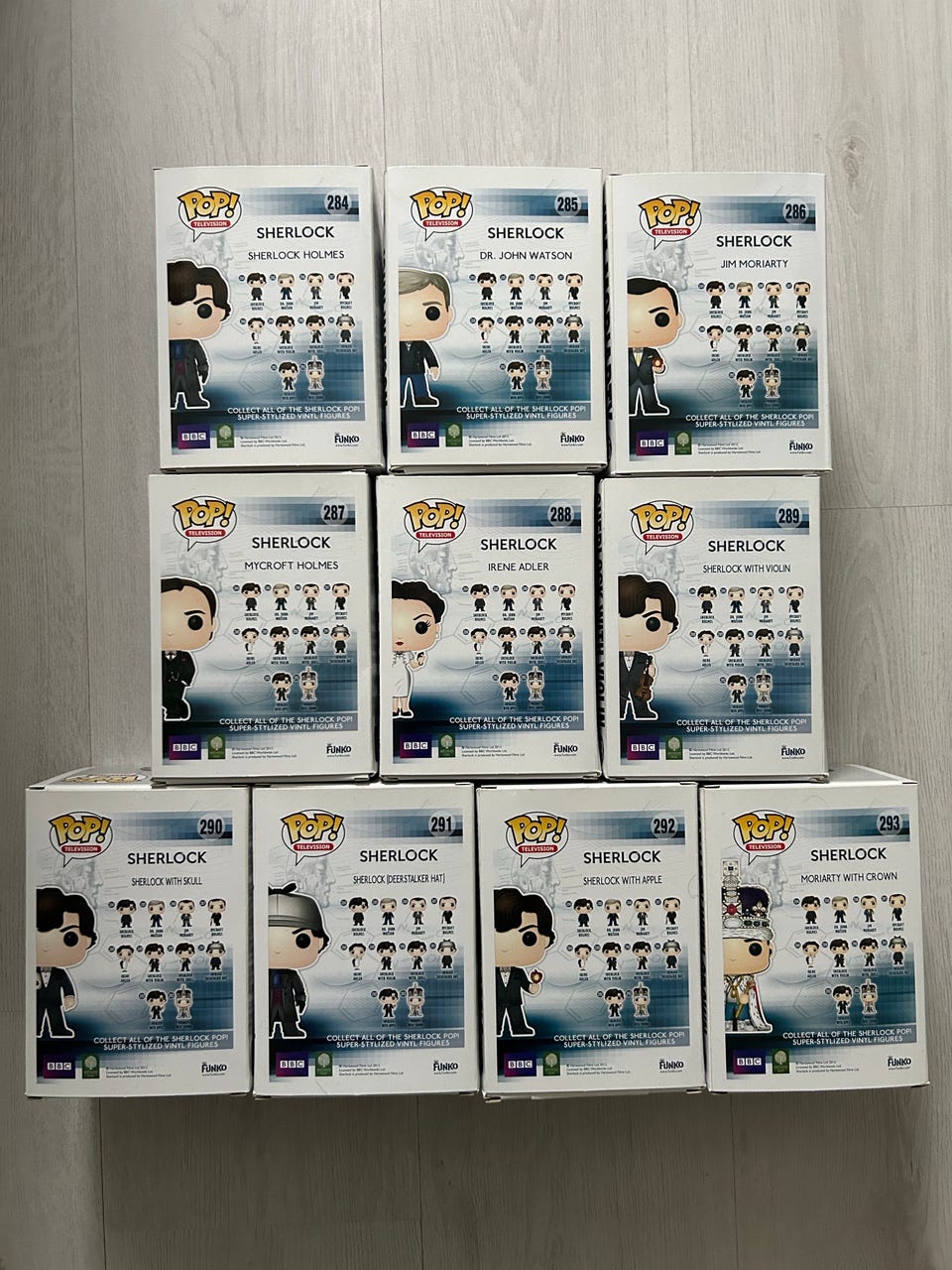 Funko POP! Sherlock With Skull #290 - Collectible Vinyl Figure