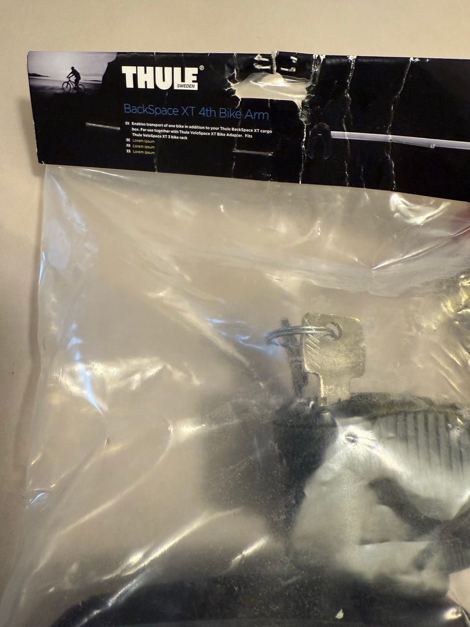 Thule BackSpace XT 4th Bike Arm FINN-torget