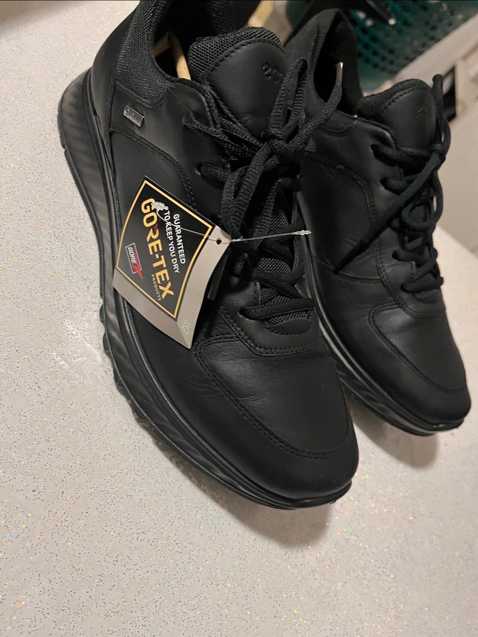 ECCO Exostrike M Herre friluftssko skinn Gore-Tex størrelse 43