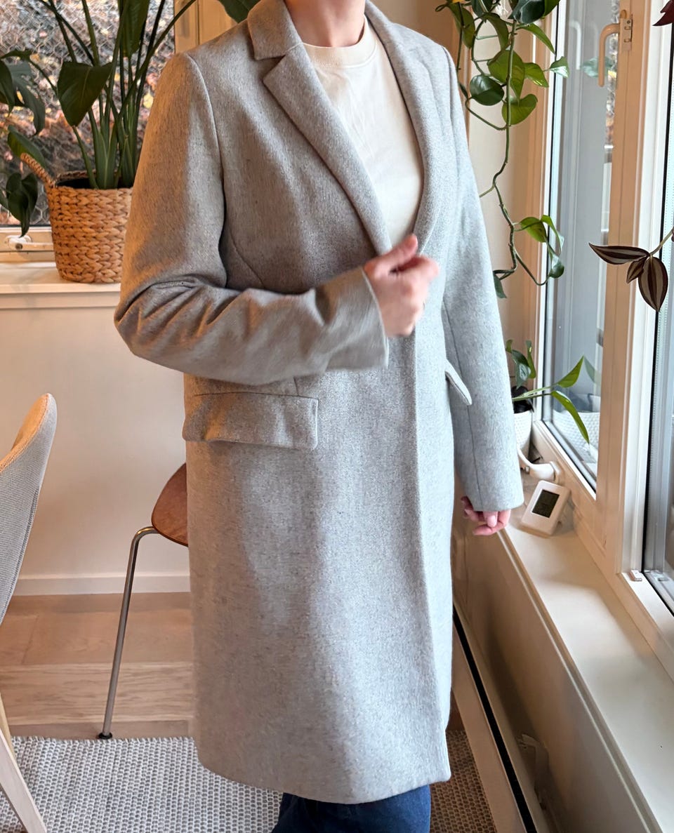 Samsøe Samsøe ullkåpe FINN-torget