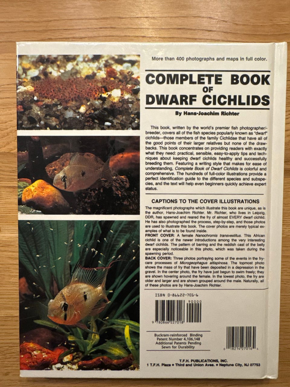 趣味・スポーツ・実用 COMPLETE BOOK OF DWARF CICHLIDS Complete Book of Dwarf Cichlids: Richter, Hans-Joachim
