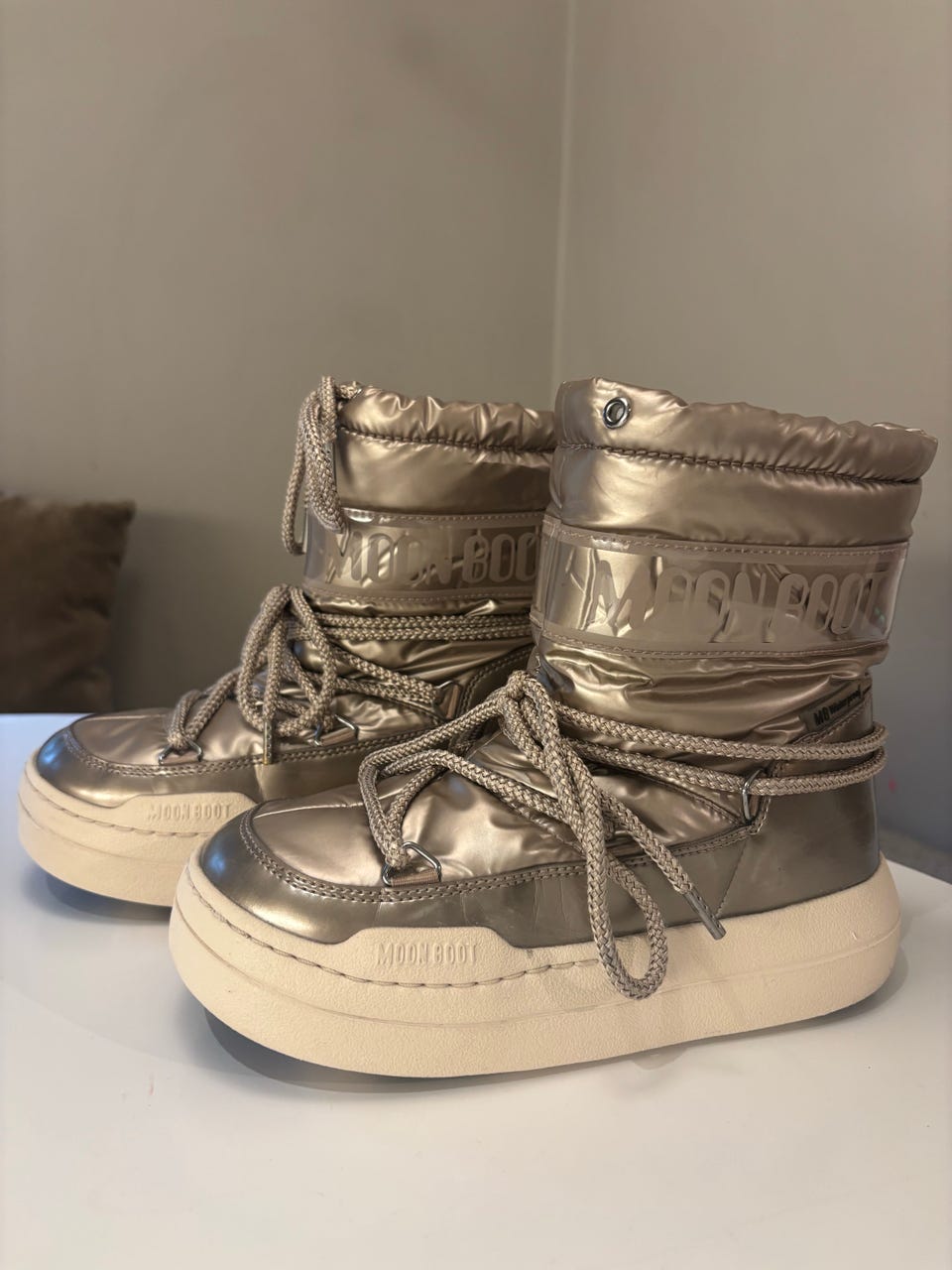 Moon Boot Park Boot Kids Rose Gold str 35 FINN-torget