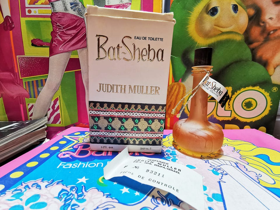 Bat-Sheba Judith Muller vintage parfyme FINN-torget
