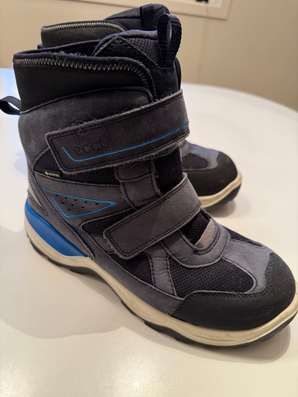 ECCO Barnesko Unisex Størrelse 40 Svart og Blå FINN-torget