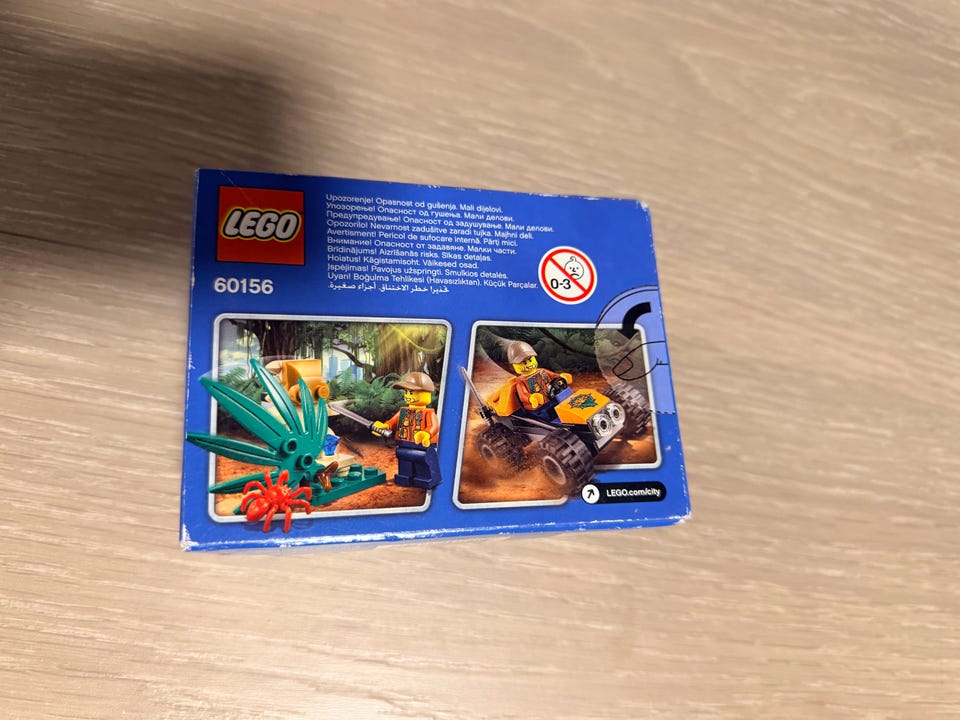 LEGO City 60156 – Jungle Buggy Terrengbuggy, minifigur, edderkopp