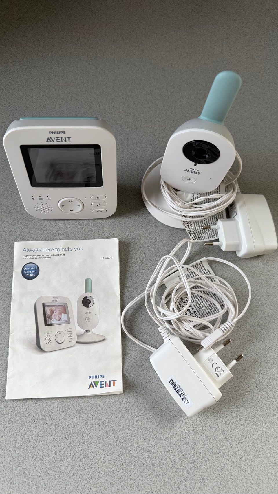 Philips Avent babymonitor SCD620 FINN-torget
