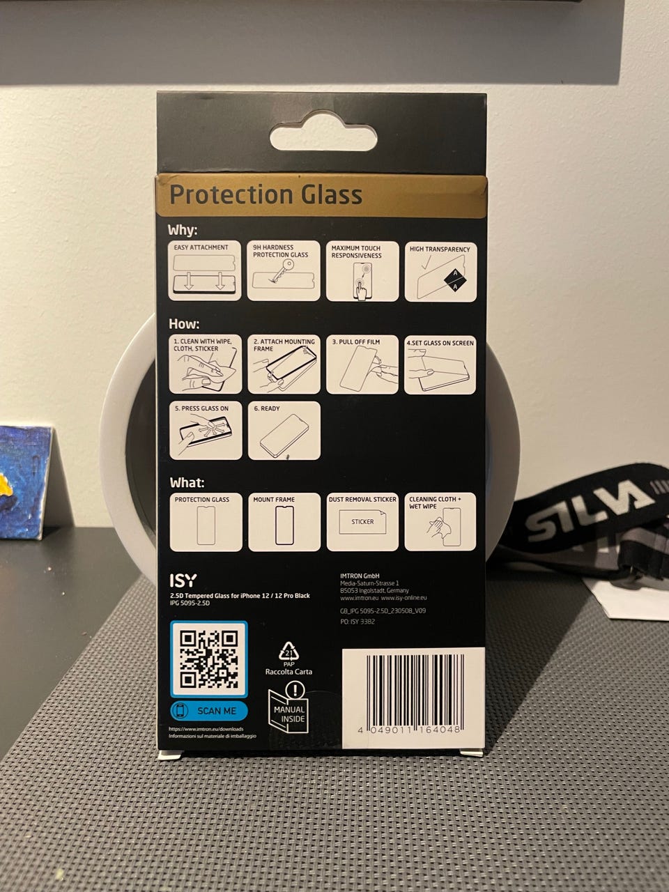 ISY Beskyttelsesglass til Apple iPhone 12/12 Pro FINN-torget