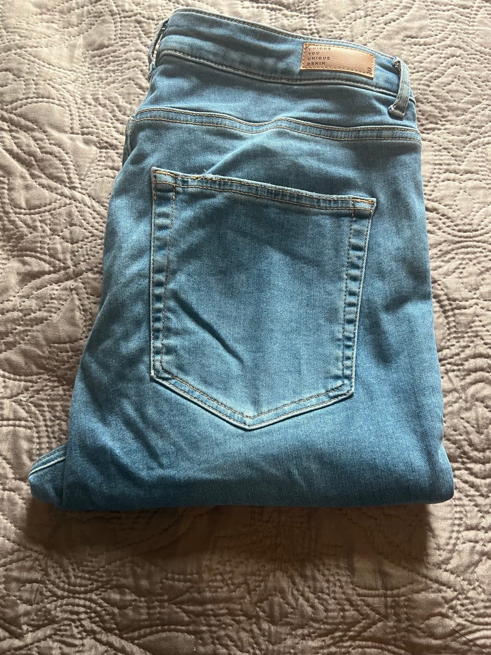 Cubus Curve Skinny Jeans Blå W36 XL FINN-torget