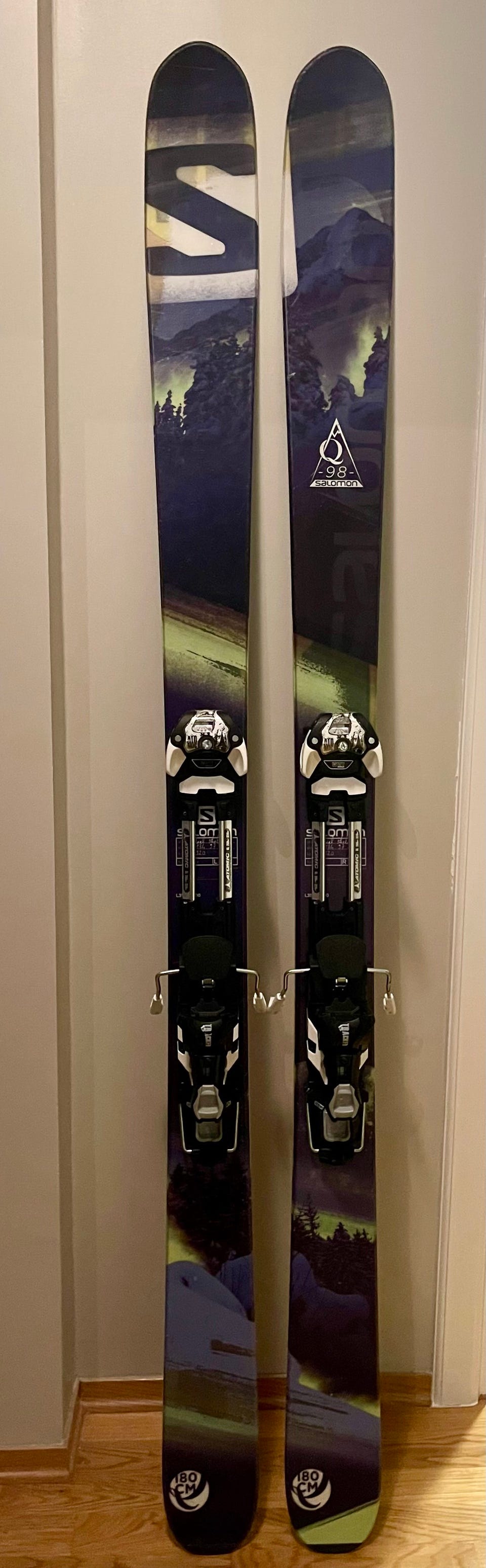 Salomon Q98 Alpinski 180 cm, topptur binding | FINN-torget