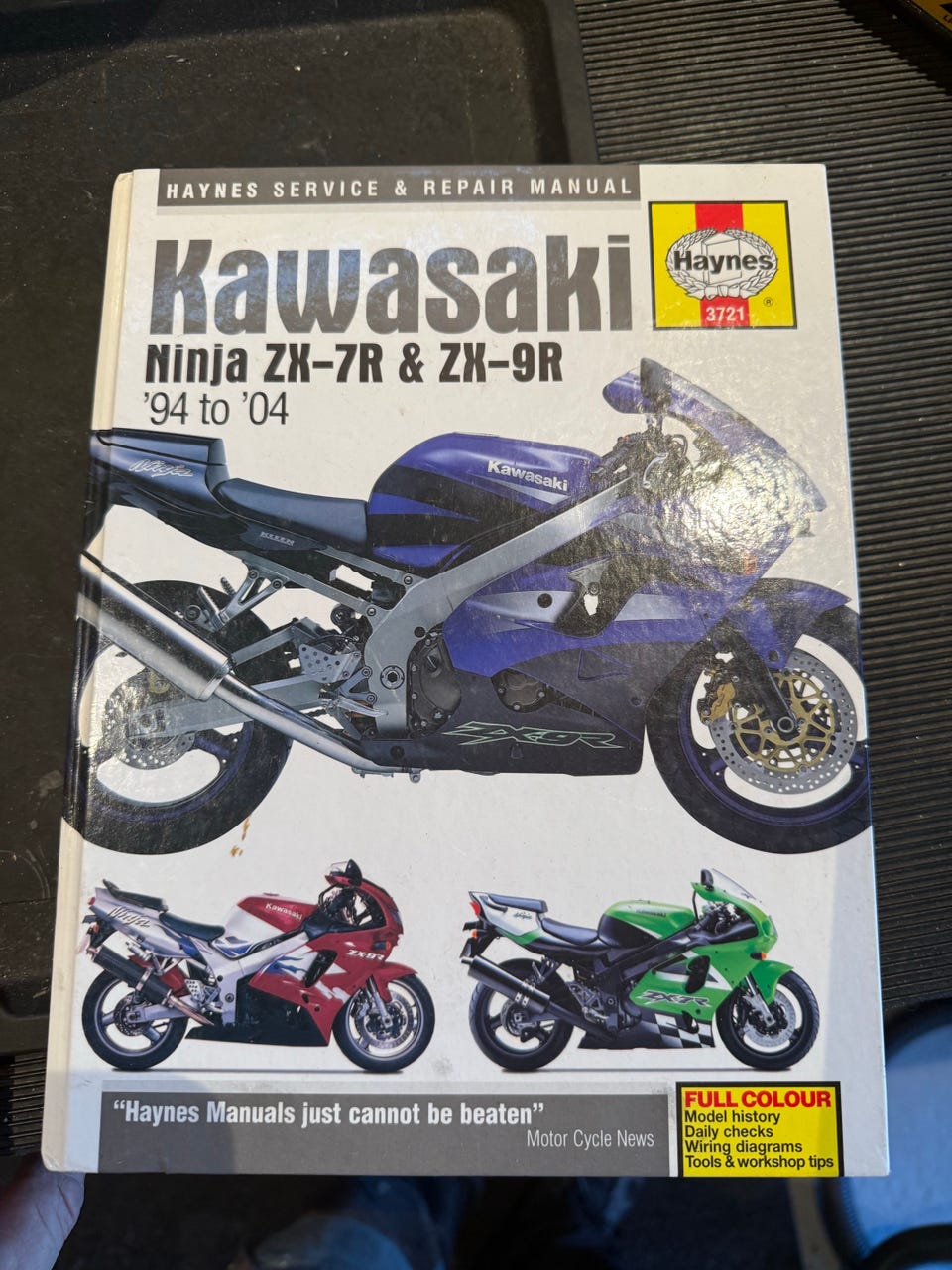 Sxr Kawasaki 750 Zx Haynes Kawasaki Ninja ZX-7R ZX-9R Service And