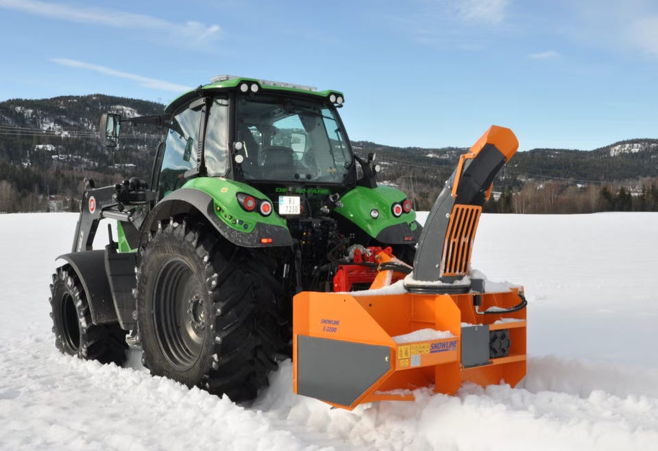 Snowline E-2200 To-trinns snøfres 2026
