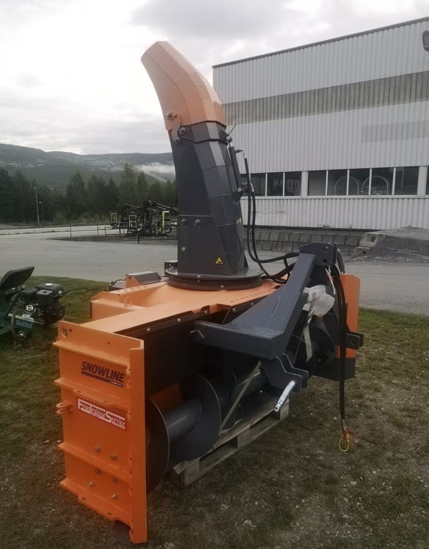 Snowline S-2450 MK V to trinns snøfreser