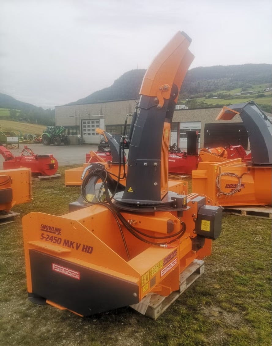 Snowline S-2450 MK V to trinns snøfreser – bilde 2 av 3