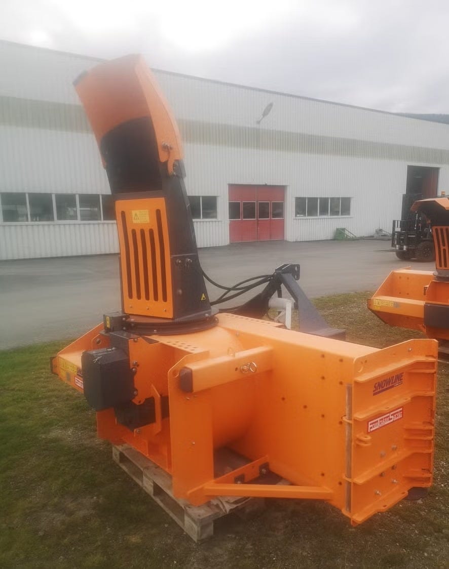 Snowline S-2450 MK V to trinns snøfreser – bilde 3 av 3