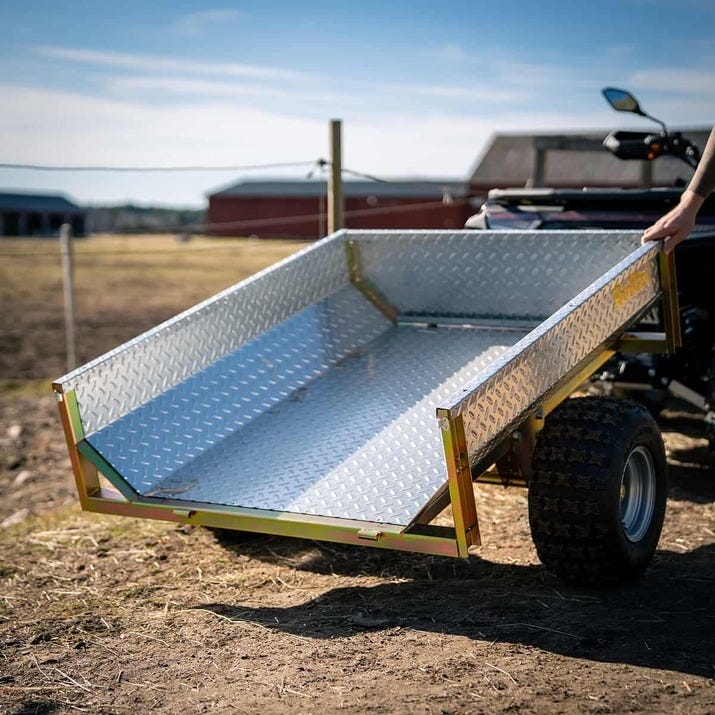 Kellfri tippvogn ATV 500 kg 2025 – bilde 2 av 3