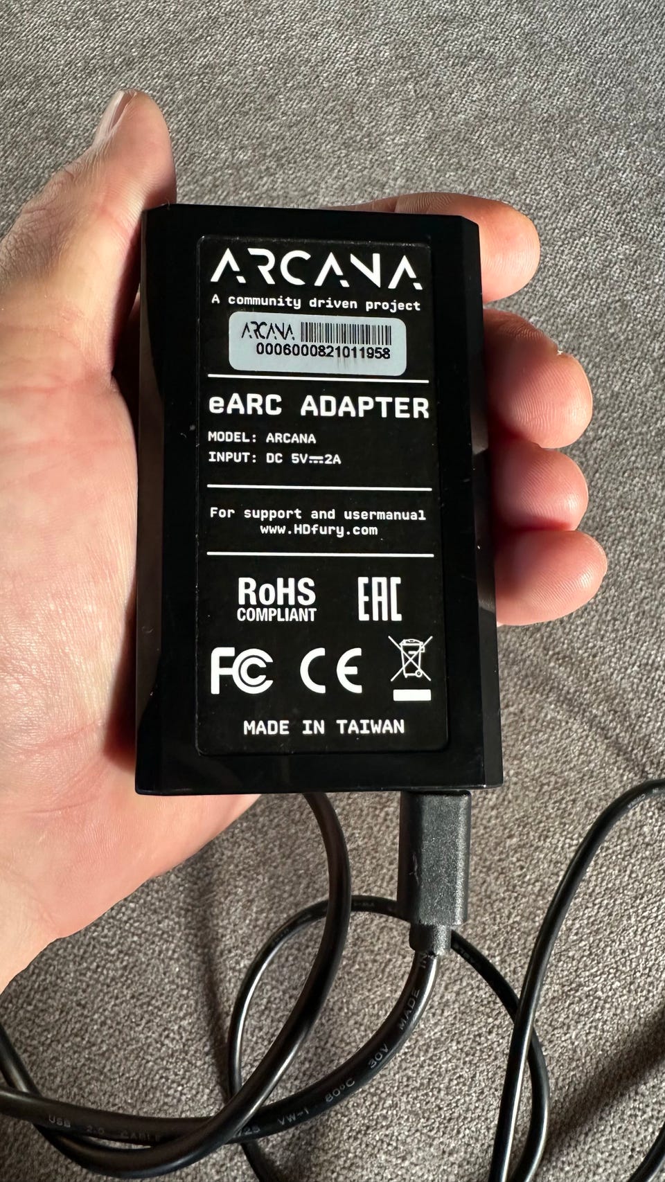 【正規品】 ARCANA HDFURY eARC ADAPTER アルカナ Hdfury Arcana the World First eARC HDMI2.1 adapter! |