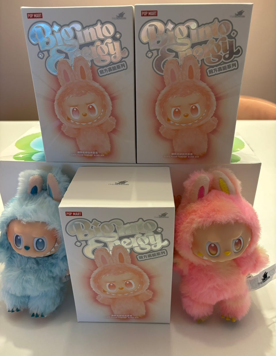 💙HOPE💙LABUBU BIG INTO ENERGY LOVE - Pop Mart | FINN-torget