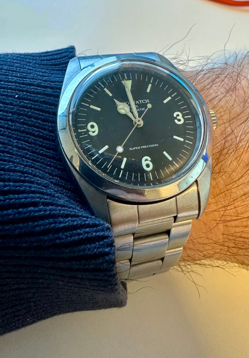 【希少】美品 ZENO-WATCH ゼノウォッチ ZN-001エクスプローラー 値引きしました！】【希少！】ZENO-WATCH ZN-001 ゼノウォッチ