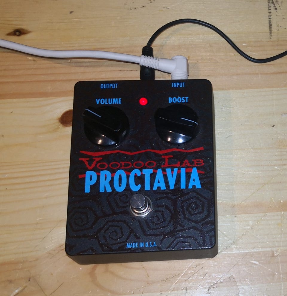 Voodoo lab, Proctavia fuzz pedal. | FINN-torget