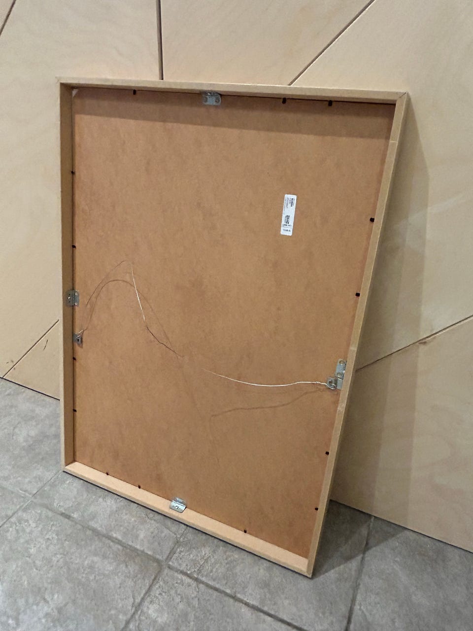 Atelier Cph, Object Blanc No. 27 kunstplakat i IKEA RIBBA ramme