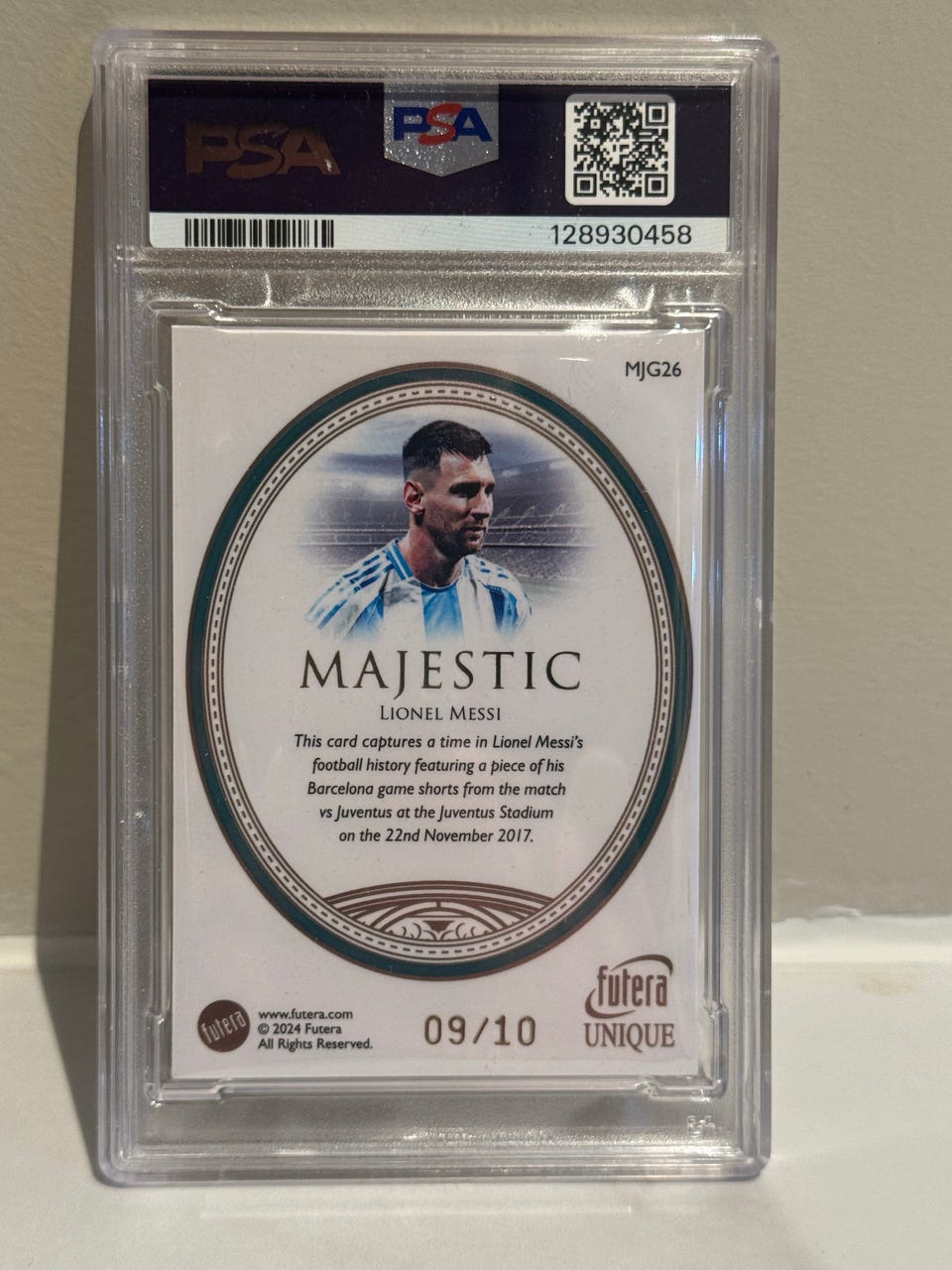 Futera Unique Majestic Lionel Messi PATCH /10 1 av 1 | FINN-torget