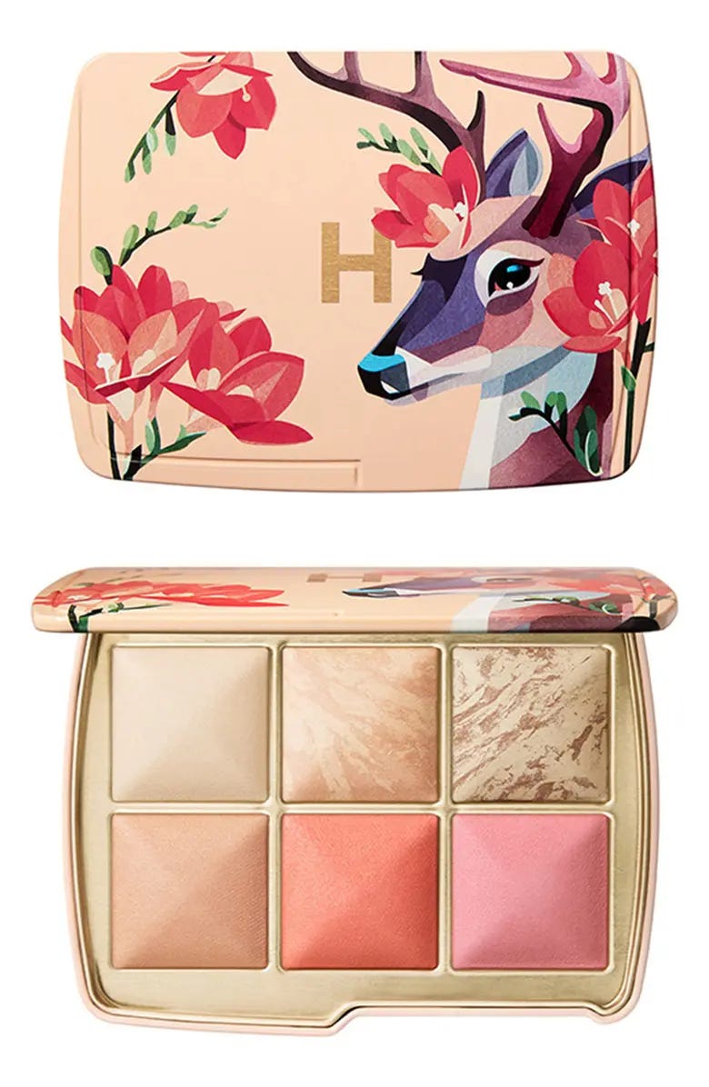 HELT NYTT Hourglass Ambient Lighting Edit Deer Palette /Sminke