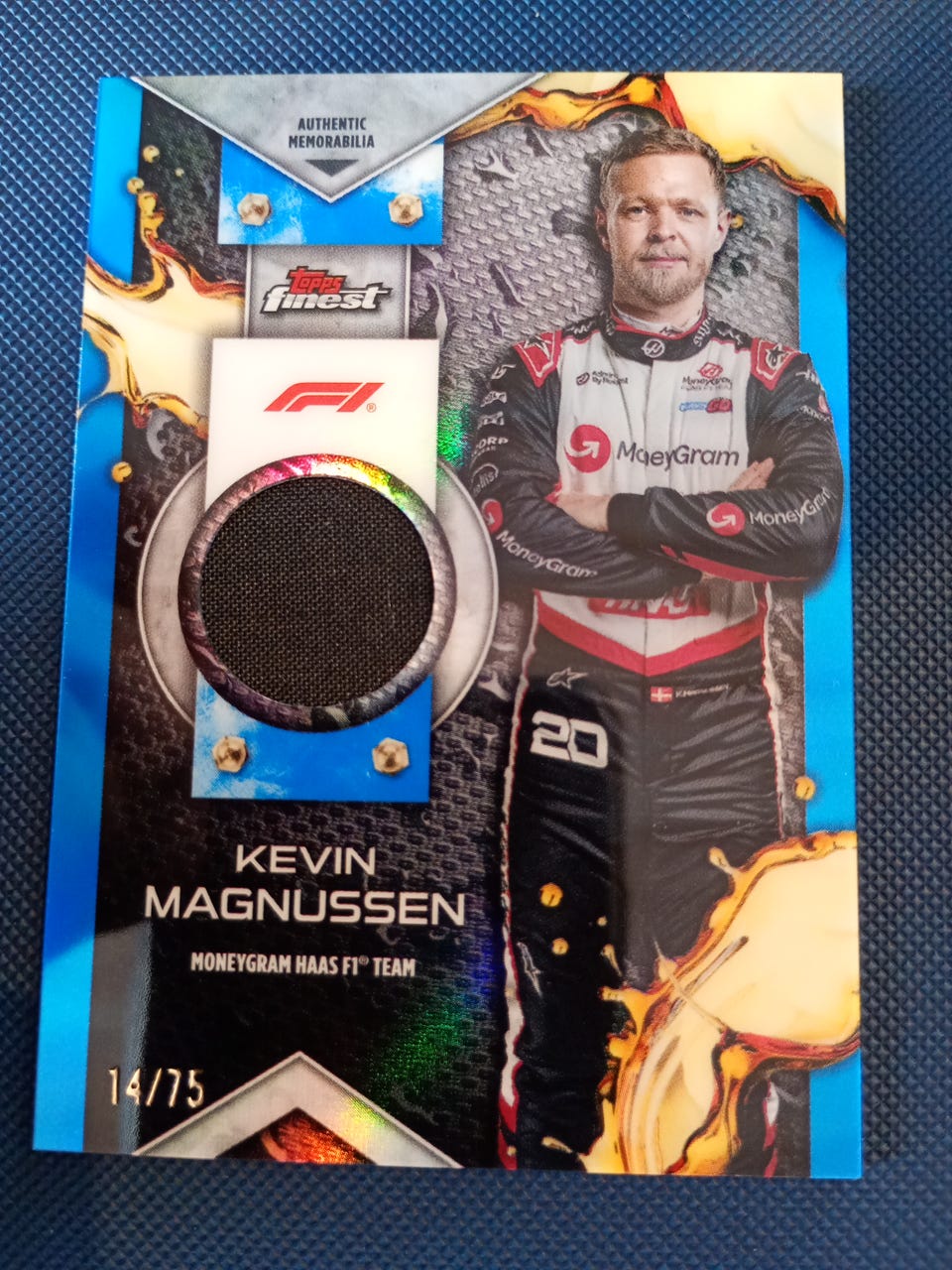 Kevin Magnussen nummerert / 75 F1 Relic card | FINN-torget