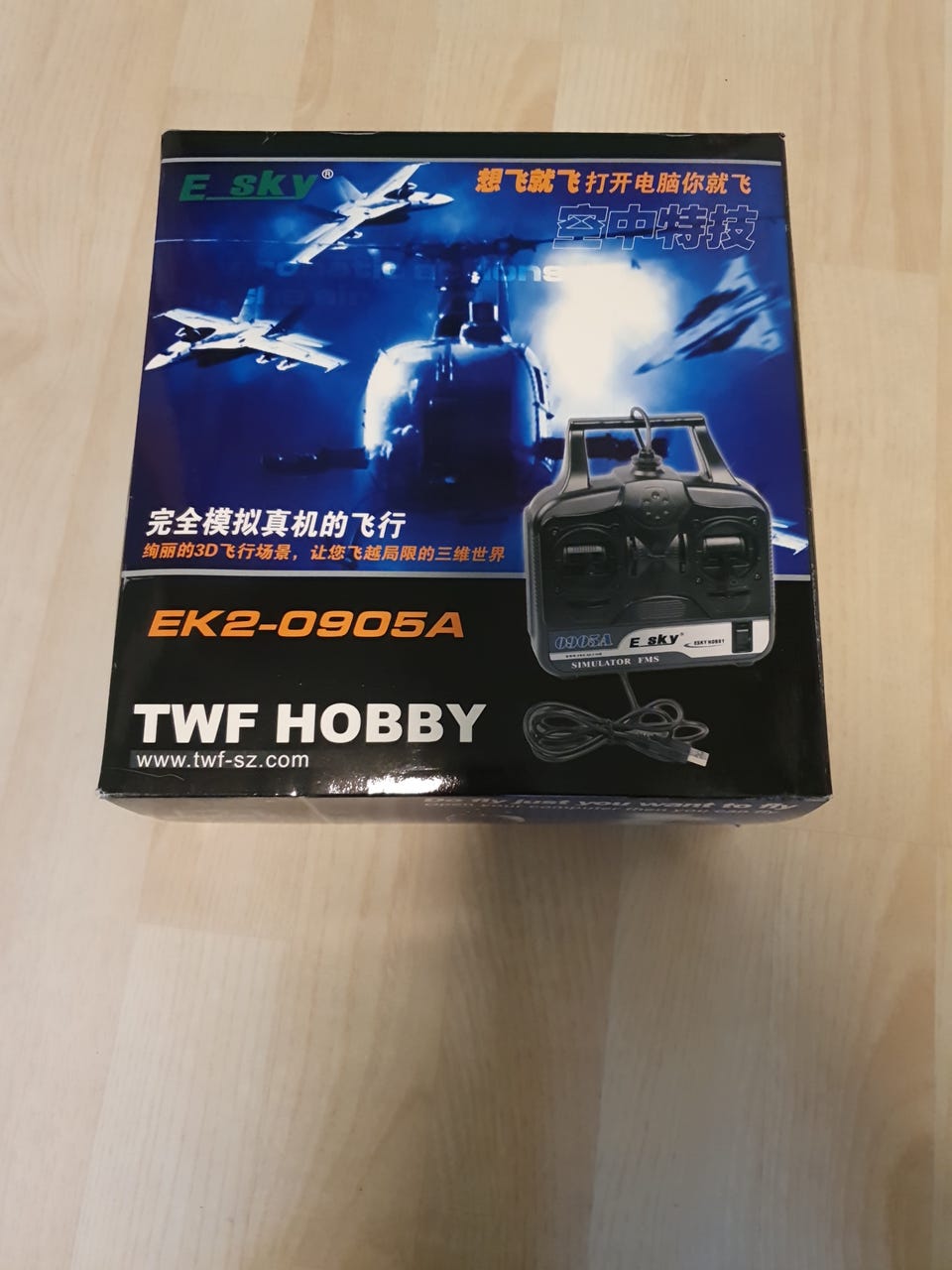 Contrôleur De Vol RC E-SKY EK2-0905A – Pour Simulateur De Vol, Boîte Ouverte