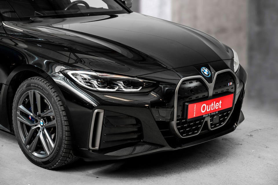 Sjekk ut denne BMW I4 M50 som har ankommet vår avdeling på Gardermoen