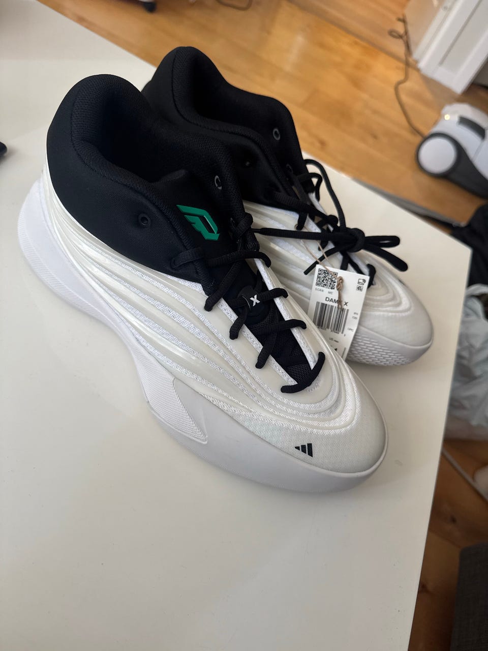 adidas gazelle silver green womens Shop White Mens adidas Dame Certified Basketball Shoes  Shoebacca