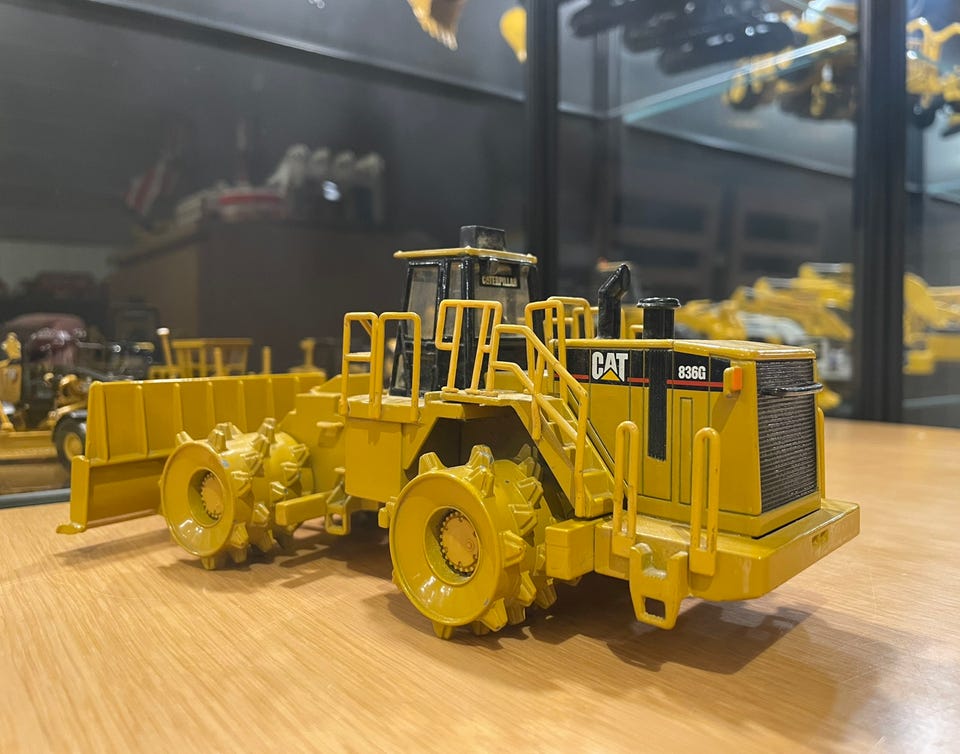 F7-5 NORSCOT BULLDOZER SUR ROUES CATERPILLAR CAT 854G | F7-5