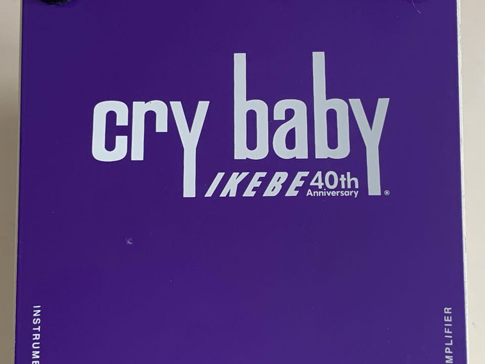Dunlop Cry Baby Ikebe 40th Anniversary wah | FINN-torget