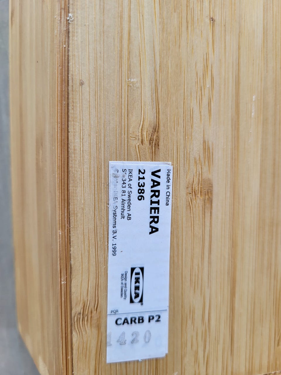 IKEA VARIERA skuffinnsats bambus | FINN-torget