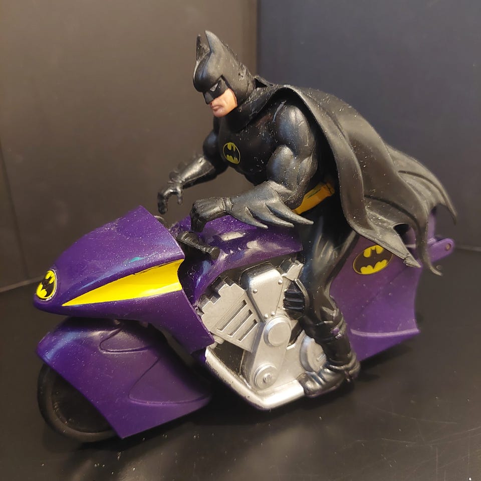 Véhicule Batman BatCycle - Kenner 1996 - Jeux & Jouets